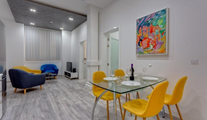 Stylish 3BR Apartment, Fantastic Location in Sliema