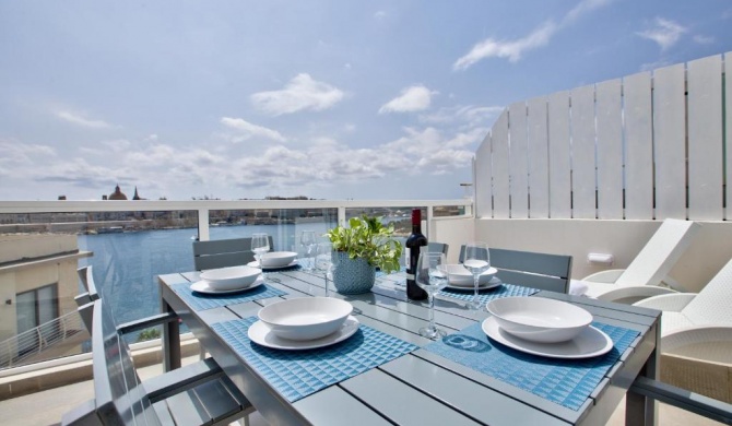 Open Seaviews Sliema Duplex Penthouse