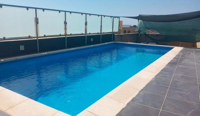 4 bedrooms villa with private pool at L Gharb